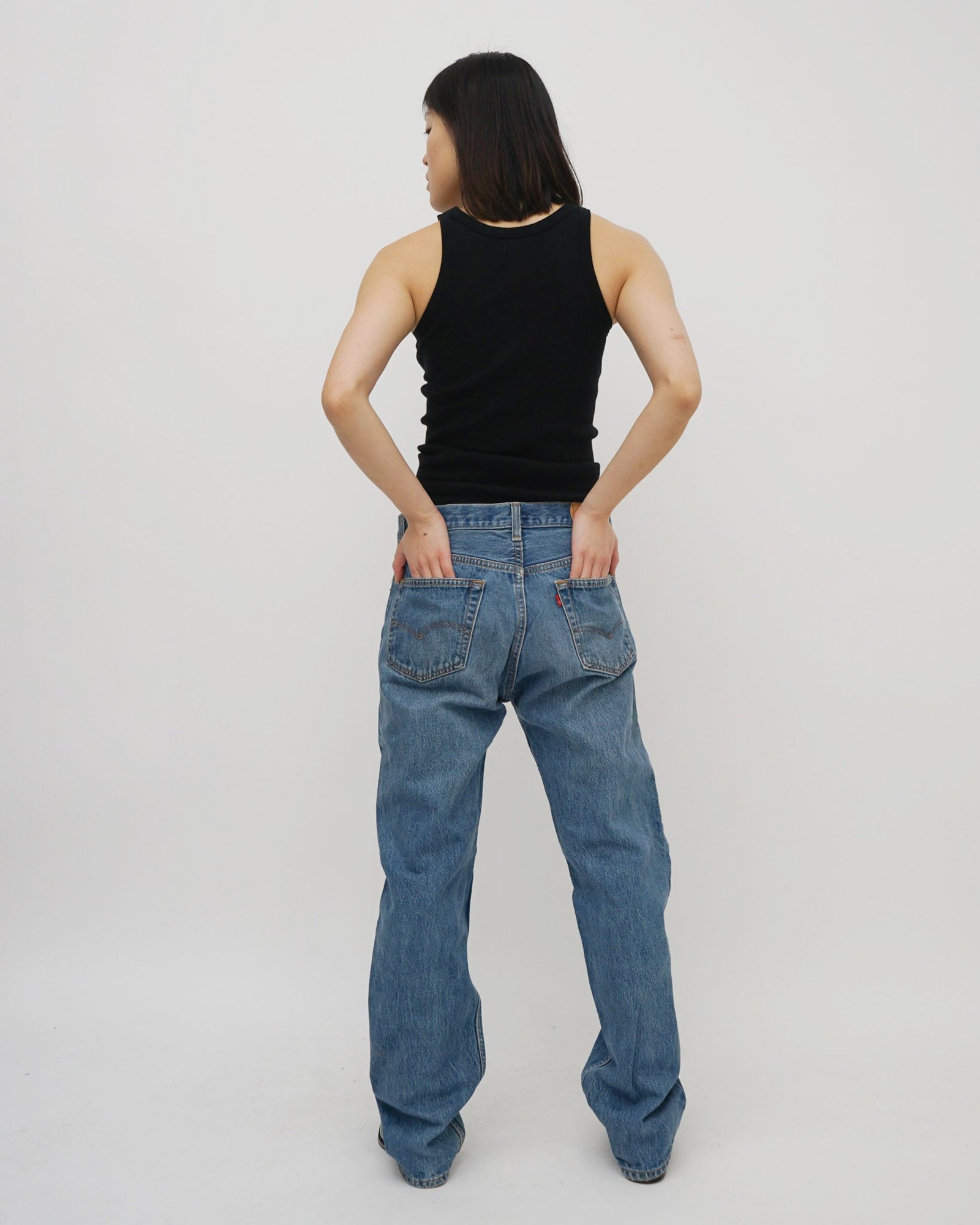 501 Straight Fit Denim Pants / size: 32