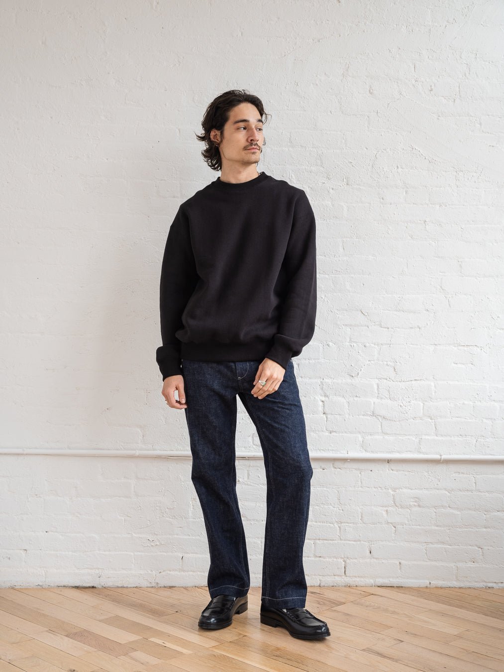 FGS Originals -  Loopwheel Crewneck Sweatshirt / Black