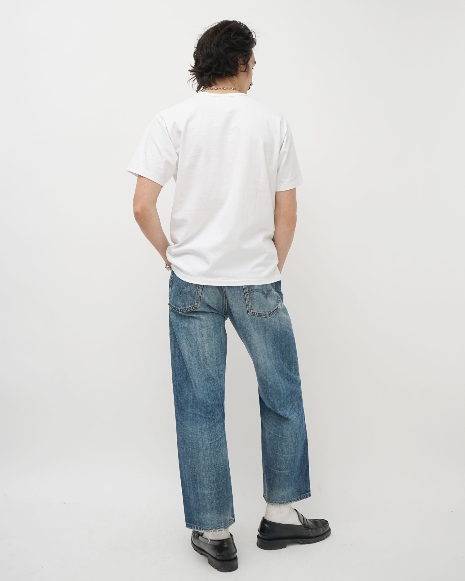 503 Wide Straight Denim Pants / size: 32