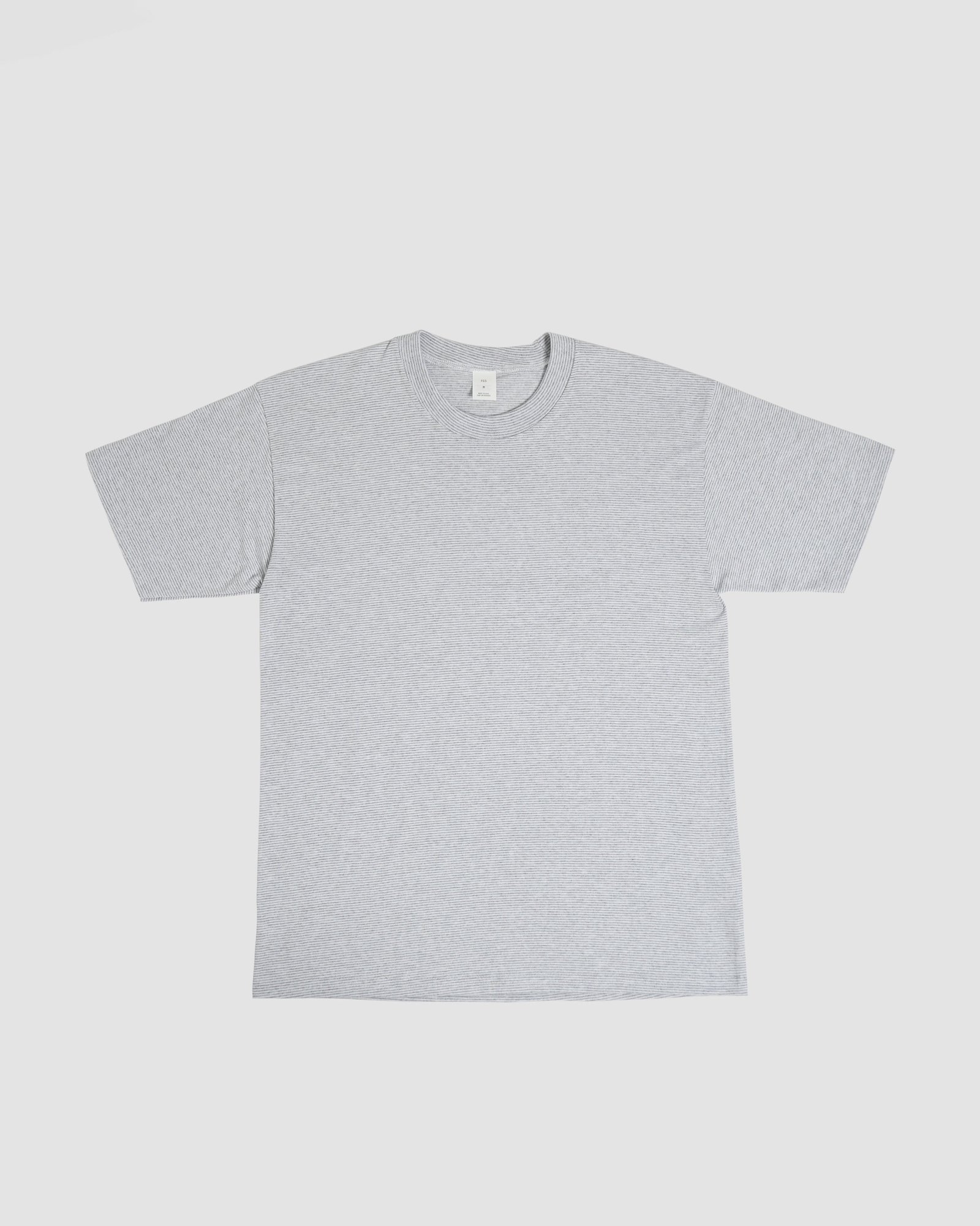 FGS Originals - Micro Stripe T-shirt / Light Gray